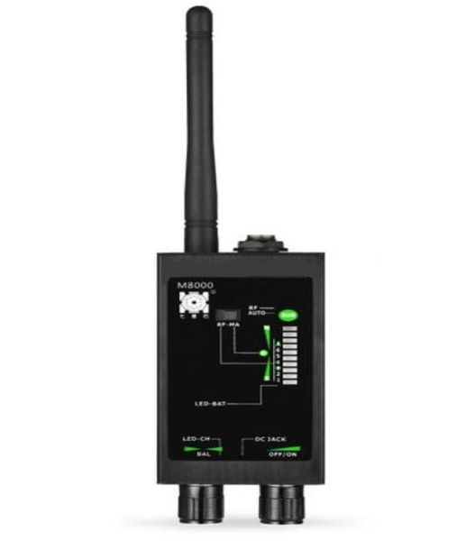 m8000 detector gsm rf signal auto tracker detectors gps tracker finder 1mhz12ghz5634187, Silver